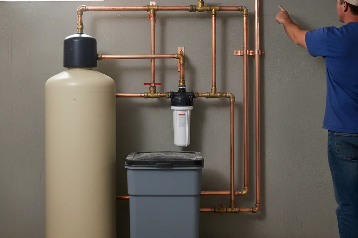 Whole-house water treatment system installed in Green Pond